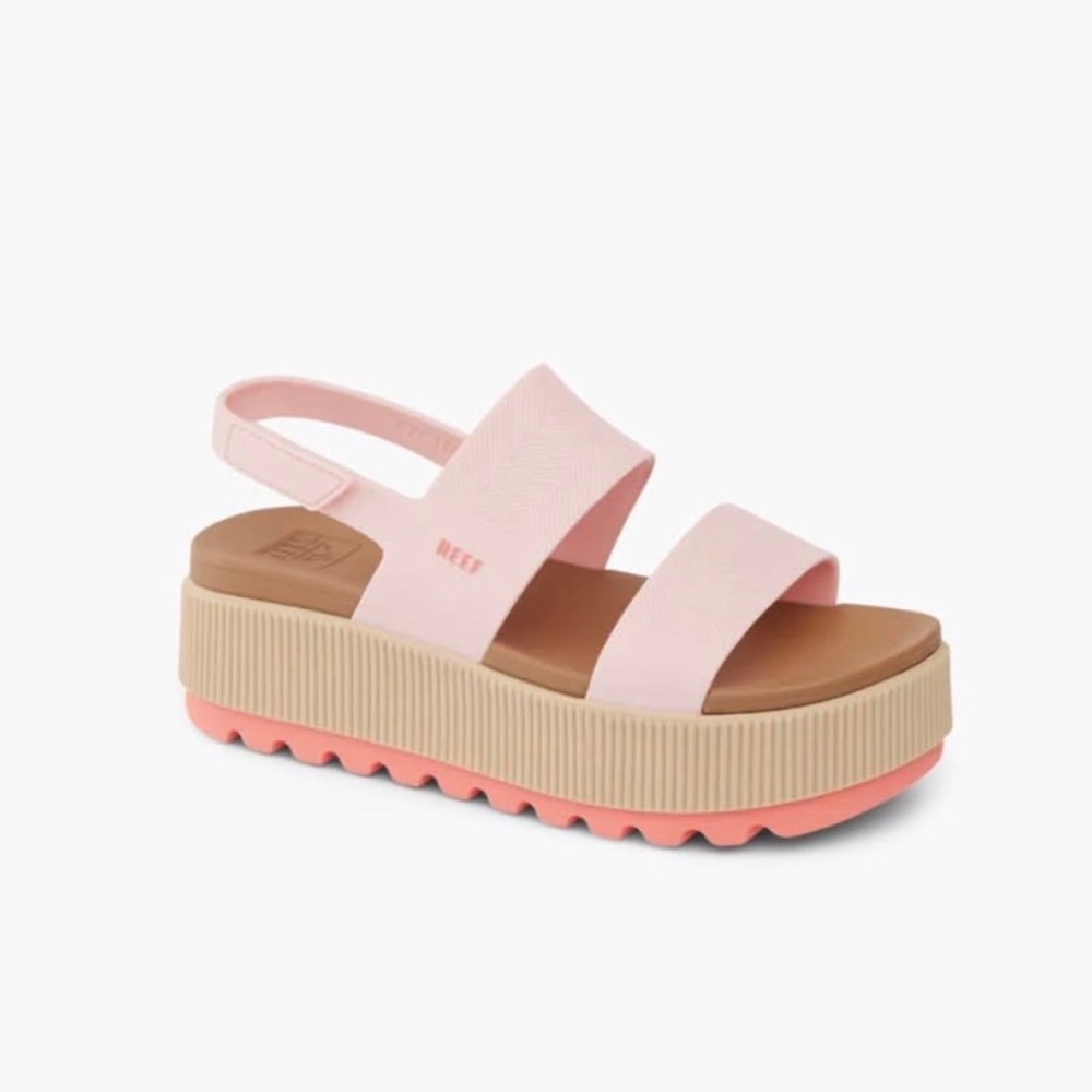 Reef Pink Water Vista Higher sandal platform